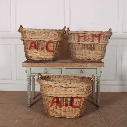 Collection of Champagne Grape Baskets