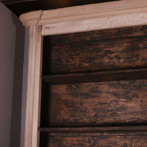 18th Century French Bleached Oak Bookcase