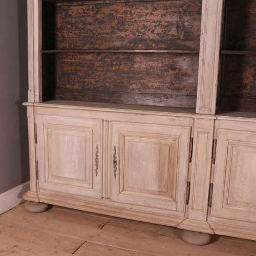 18th Century French Bleached Oak Bookcase