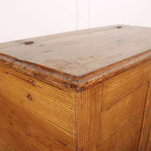 Painted Scandinavian Log Box