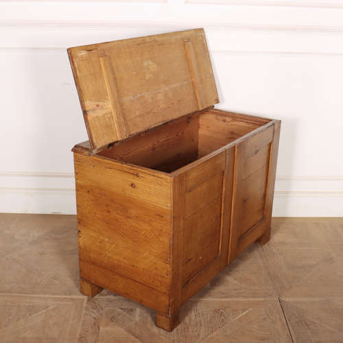 Painted Scandinavian Log Box
