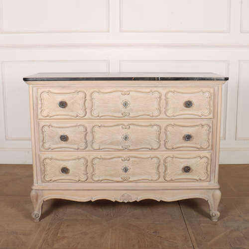French Bleached Oak Commode