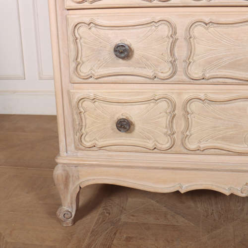 French Bleached Oak Commode