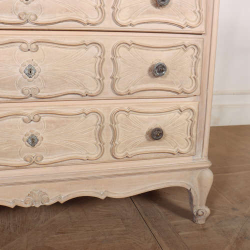 French Bleached Oak Commode