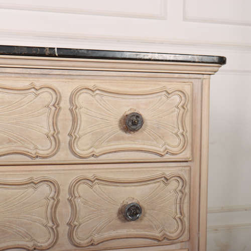 French Bleached Oak Commode