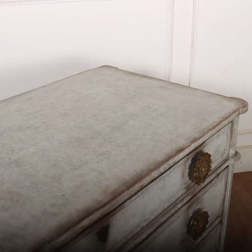 French Painted Oak Commode