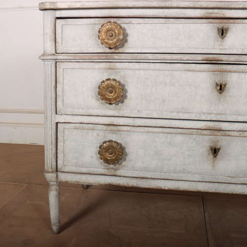 French Painted Oak Commode