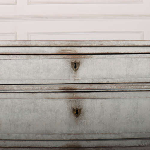 French Painted Oak Commode