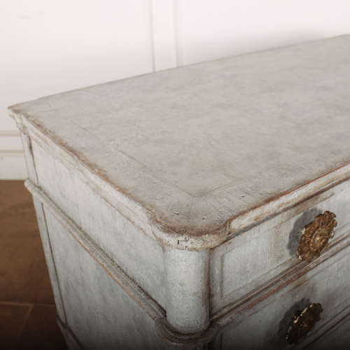 French Painted Oak Commode