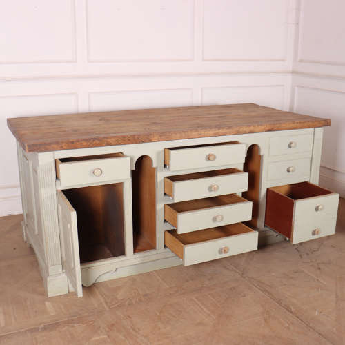 Bespoke Painted Kitchen Island Unit