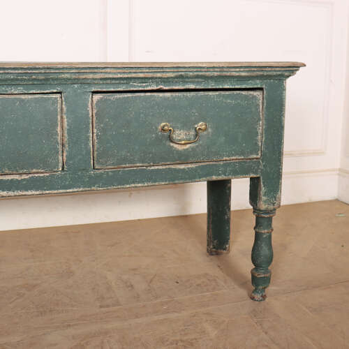 English Painted Dresser Base