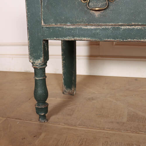 English Painted Dresser Base