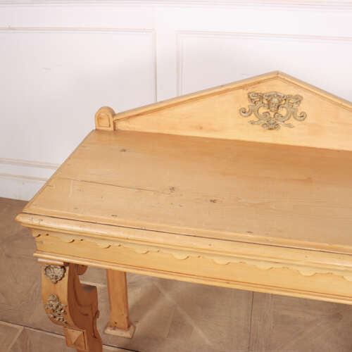 Scottish Pine Console Table