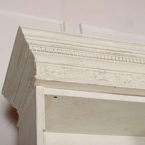 English Breakfront Library Bookcase
