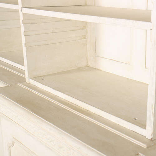 English Breakfront Library Bookcase