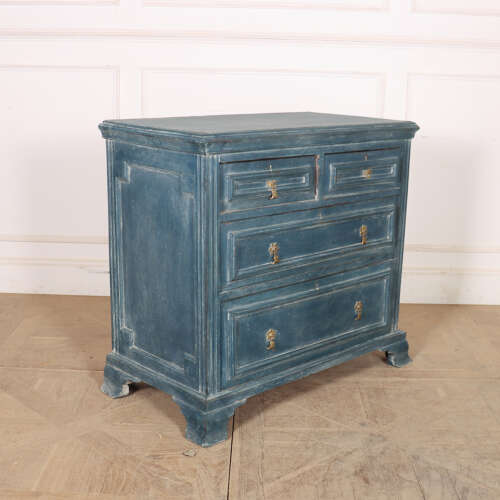 Danish Painted Continental Commode