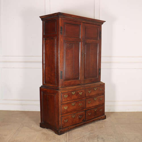 English Oak Linen Press