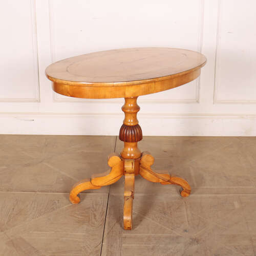 Swedish Birch Lamp Table