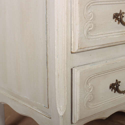 Pair of French Painted Commodes
