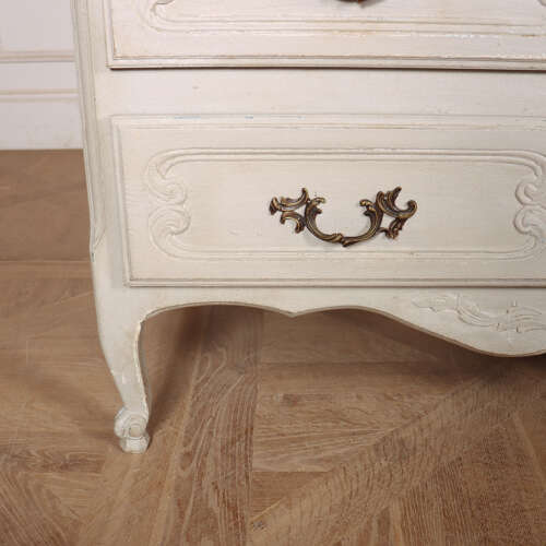 Pair of French Painted Commodes