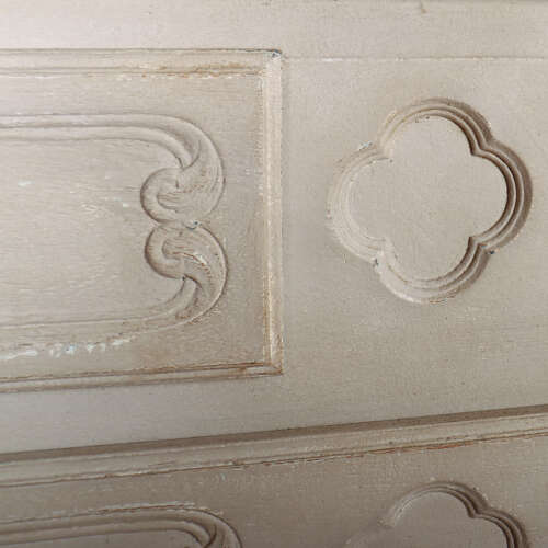 Pair of French Painted Commodes