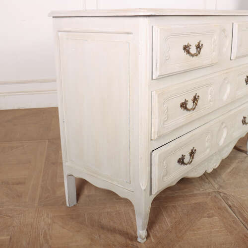 Pair of French Painted Commodes