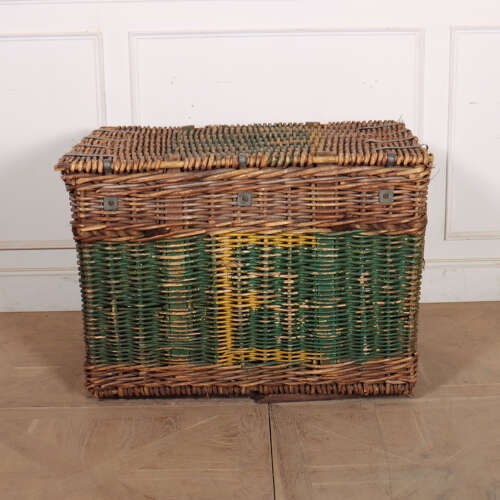 English Wicker Log Basket