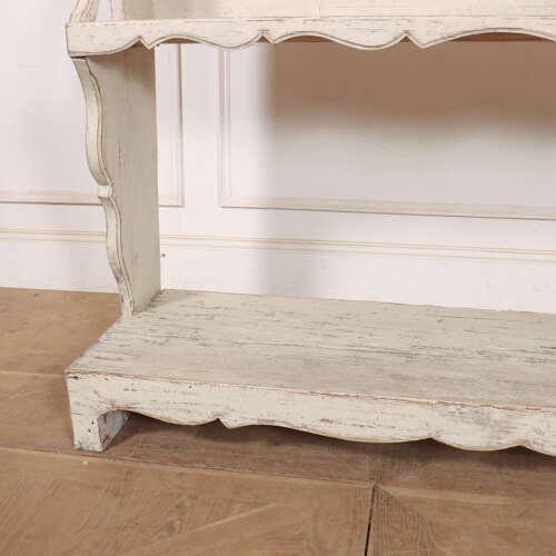 Swiss Carved Painted Pine Serving Counter