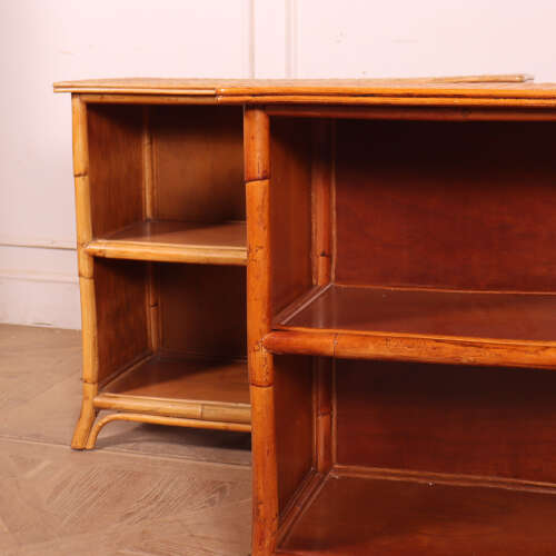 Pair of Vintage French Low Bookcases