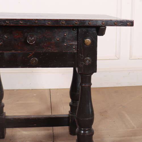 Italian Walnut Side Table