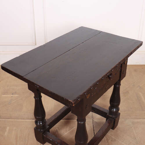 Italian Walnut Side Table