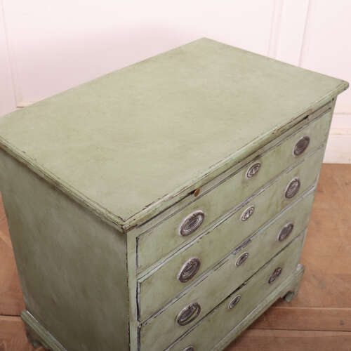 Small English Painted Chest of Drawers