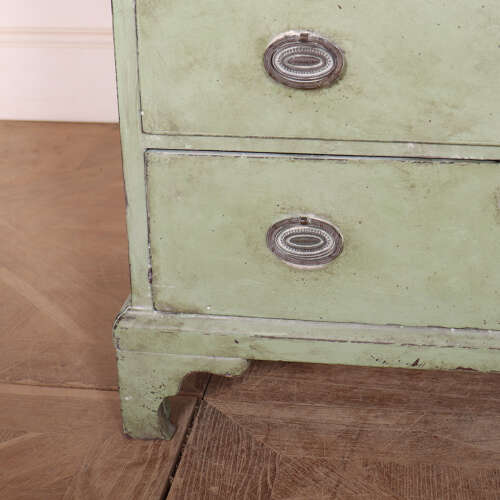 Small English Painted Chest of Drawers
