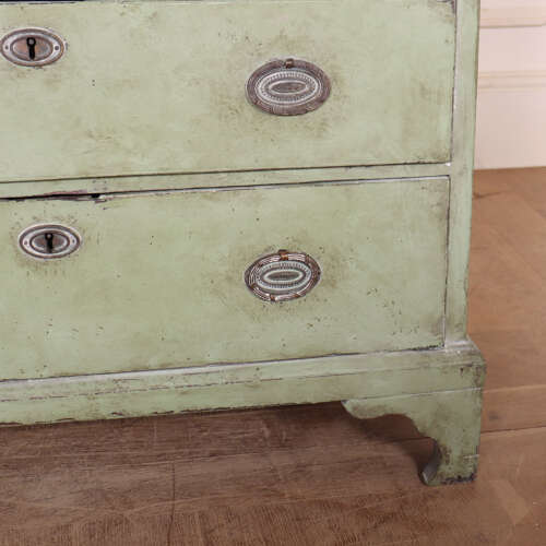Small English Painted Chest of Drawers
