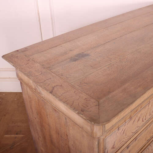 French Bleached Oak Commode