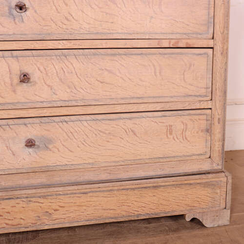 French Bleached Oak Commode