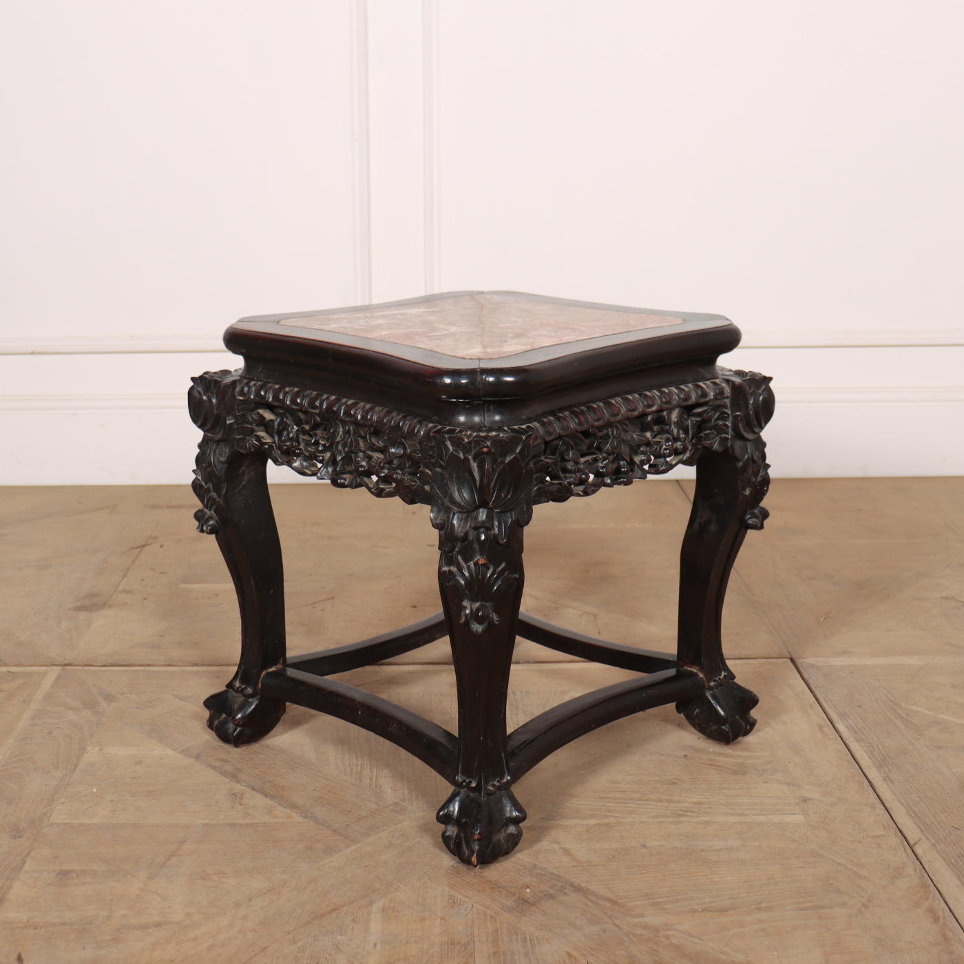 Chinese Carved Side Table