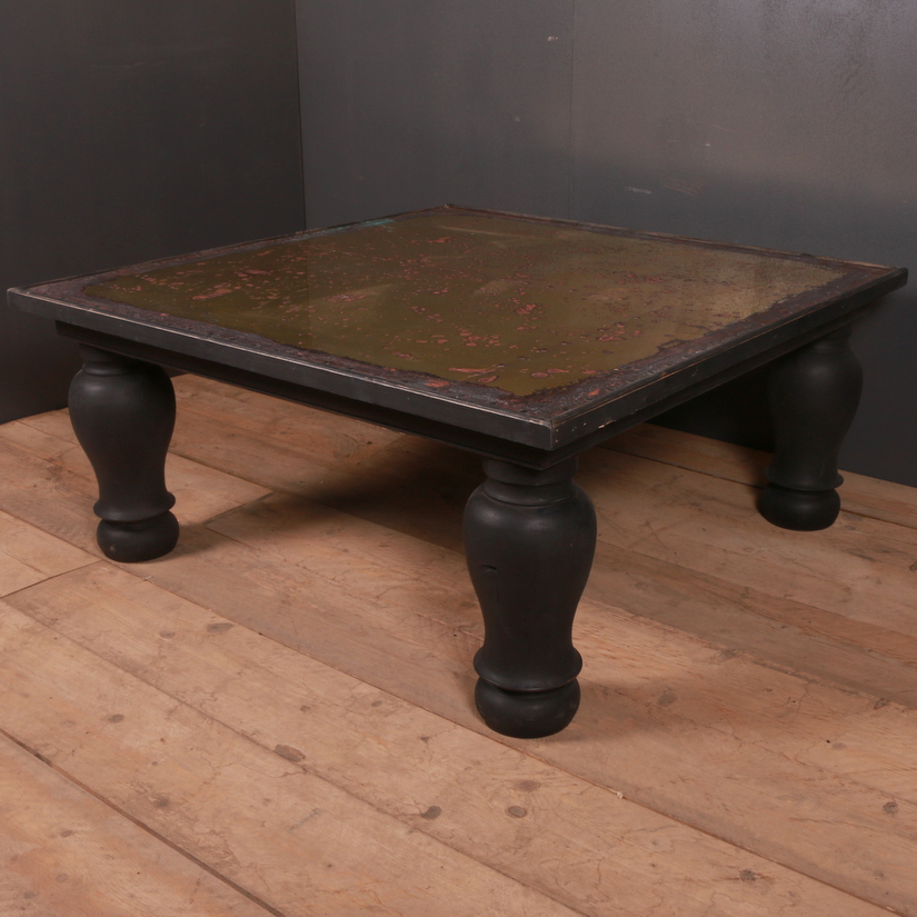 Large Painted Low Table